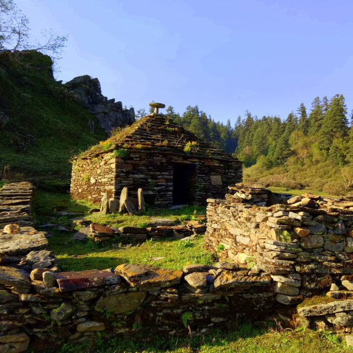 Ancient temple in Khaptad National Park, Nepal. Photo by Plamichhane.