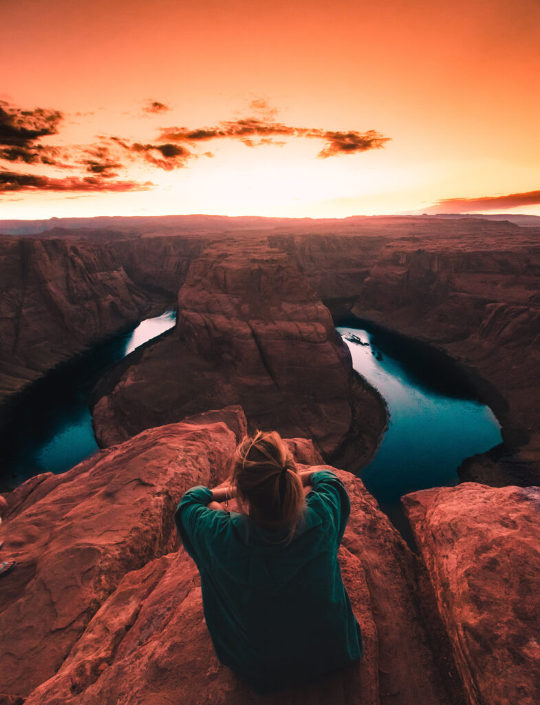 Canyon river at sunset. Photo by Jack Finnigan.