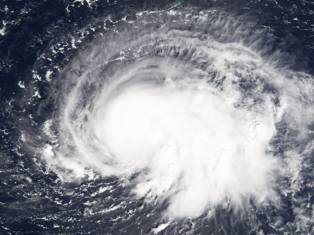 Tropical Storm Nate/ NASA image, Jesse Allen - Earth Observatory